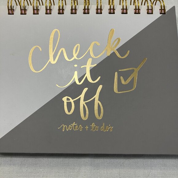 Dayna Lee "Check It Off" To Do List Journal NEW - Picture 1 of 5